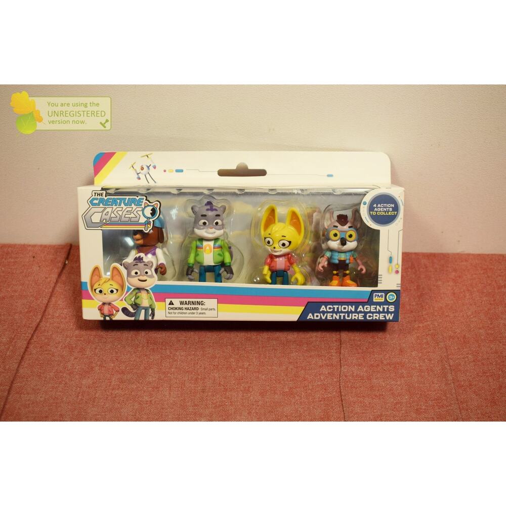 The Creature Cases Articulated Figures 4pk (Damaged)